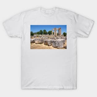 Nemea, Greece, archaeological ruins. T-Shirt